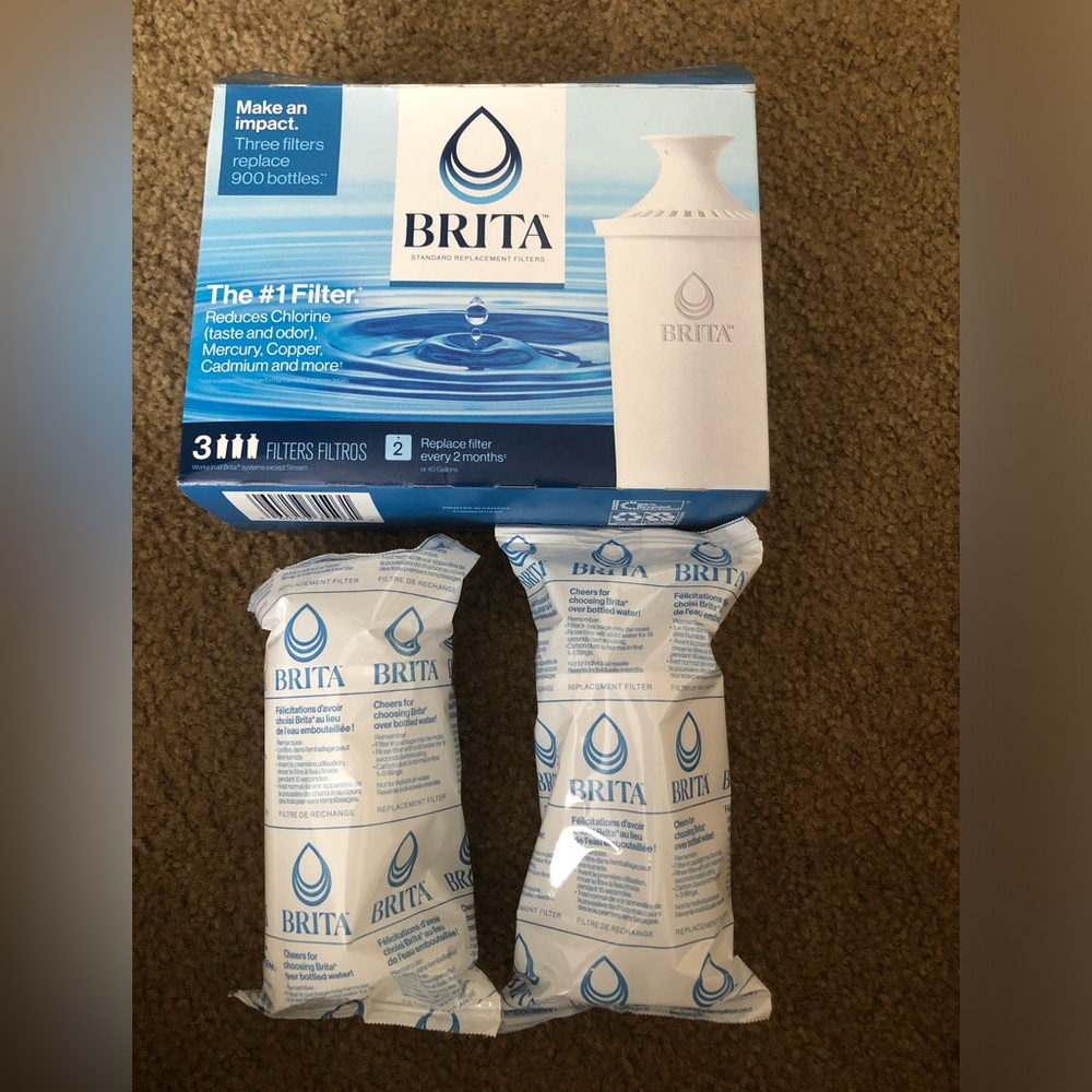 2 brita water filters